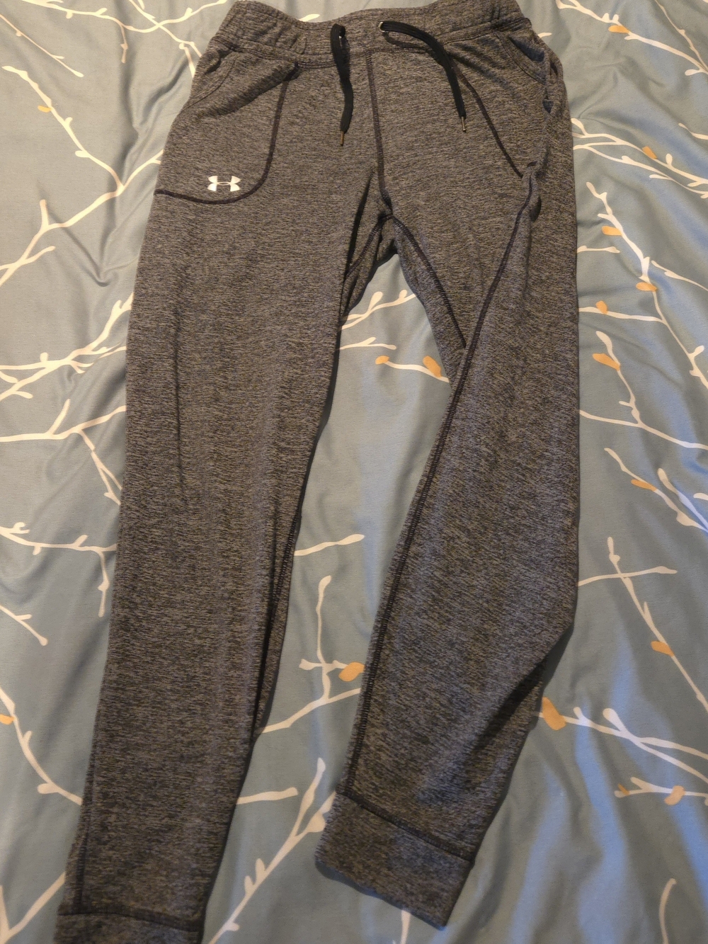 Under Armour Gray Heather Jogger Sweatpants Size Small - Picture 11 of 14